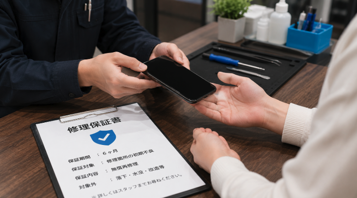 修理後は安心じゃない？高槻スマホ修理の保証のリアル